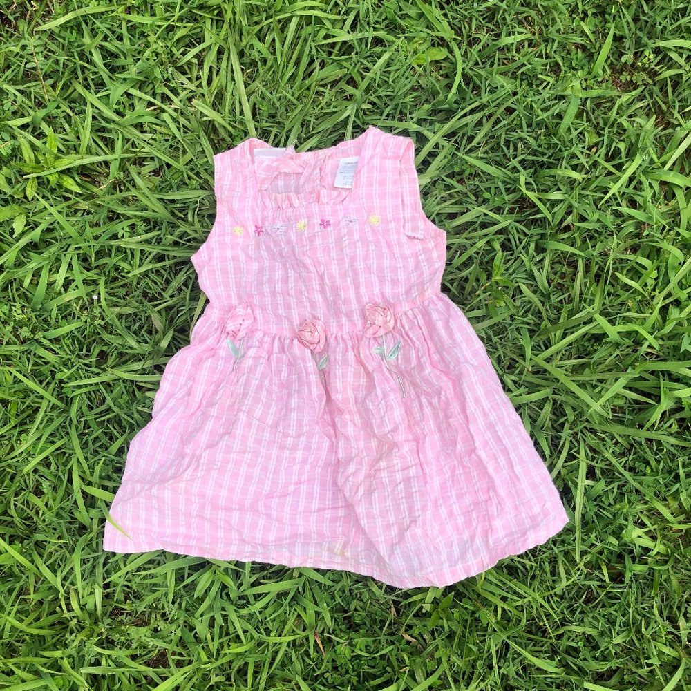Pink Flower Dress